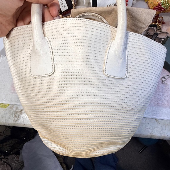 Bally vtg. Leather Market Bag - Picture 4 of 10